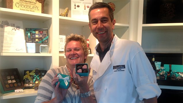 Veve et Wim Tas de ChocolaTas Veve et Wim Tas de ChocolaTas