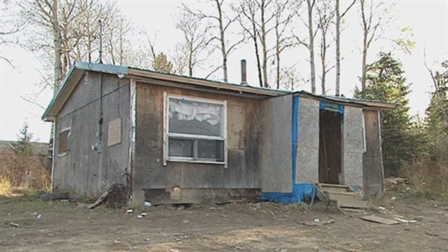 A house in the First Nations community of Pikangikum in northwestern Ontario. More than 40 per cent of homes on reserves need major repairs, compared with seven per cent outside reserves. Many have wondered where banc council spending was going, the First Nations Financial Transparency Act was menat to help band members see how band councils were spending their money.