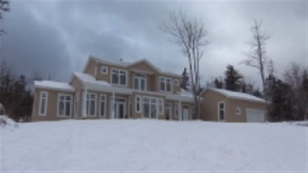 House of a band councillor in Nova Scotia. In 2013 two members of the Indan Brook band were charged with skimming about $170,000 from band funds.