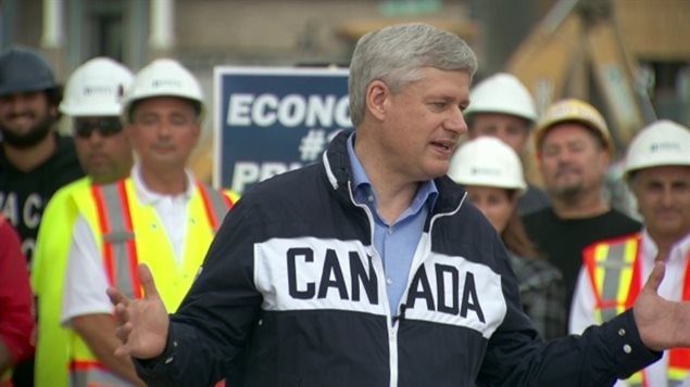Conservative leader and Prime Minister Stephen Harper on the campaign trail defends the TPP and says there will be protections for the auto sector and the supply management systems for dairy, poultry and eggs. Others have expressed doubt, saying it could lead to the end of the systems in a few years.