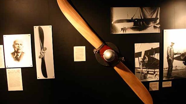 A display of Turnbull's early variable ptich propeller