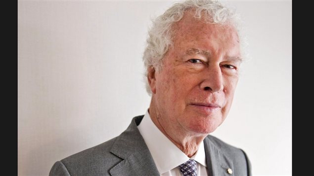 Former Canadian diplomat Ken Taylor, who sheltered six U.S. citizens during the 1979 Iranian hostage crisis, has died at the age of 81. Taylor's actions were featured in the documentary Our Man in Tehran. Here, he poses for a photo during the 2013 Toronto International Film Festival on Sept. 12, 2013. 