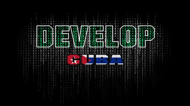 Logotipo de la campaña Develop Cuba
