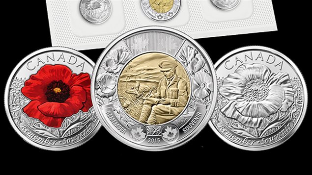 2015 Remembrance In Flanders Fields Toonie Canadian Coins IN HAND 