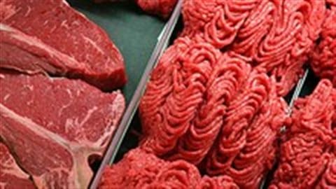 Du boeuf en étalage