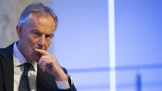 El ex primer ministro británico Tony Blair.