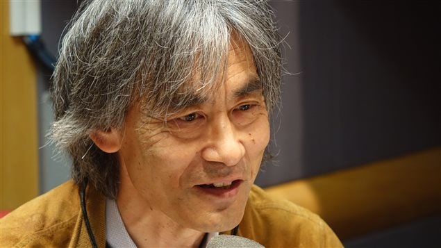 Kent Nagano dans les studios de Radio-Canada Kent Nagano dans les studios de Radio-Canada