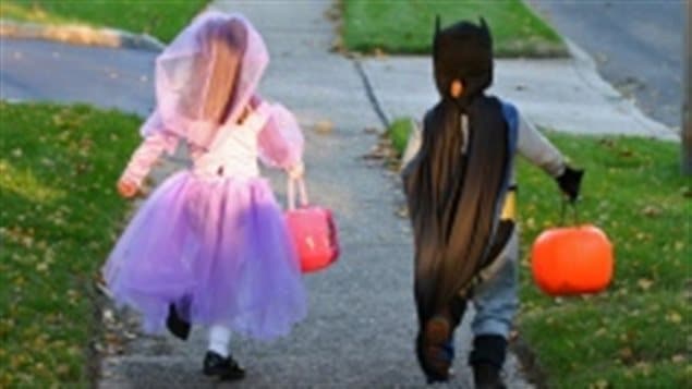 Canadian children have been dressing up and going door-to-door collecting treats on Halloween since the early 1900s.