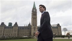 Prime Minister-designate Justin Trudeau walks to a news conference from Parliament Hill in Ottawa, on October 20, 2015. Prime Minister-designate Justin Trudeau walks to a news conference from Parliament Hill in Ottawa, on October 20, 2015.