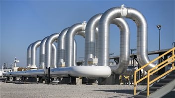 The Keystone Steele City pumping station, into which the planned Keystone XL pipeline is to connect to, is seen in Steele City, Neb., Tuesday, Nov. 3, 2015.