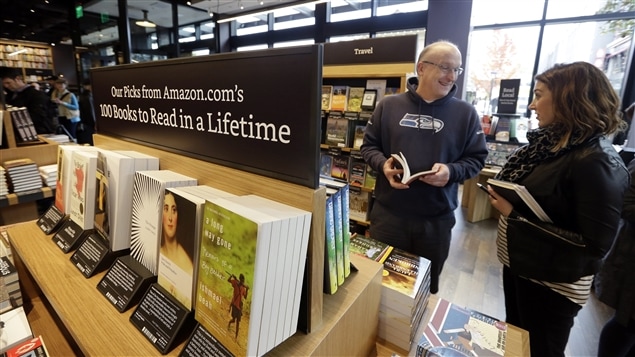 La librairie Amazon à Seattle La librairie Amazon à Seattle
