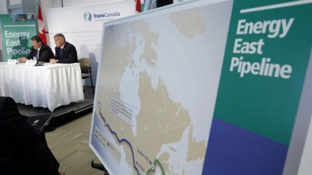  TransCanada said Thursday it isn't proceeding with plans to build an oil export port in Quebec as part of the proposed Energy East pipeline, saying the decision was made following comments from local groups, partners and its clients. (Canadian Press)