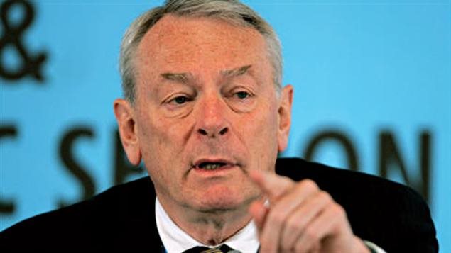 El abogado canadiense Dick Pound.