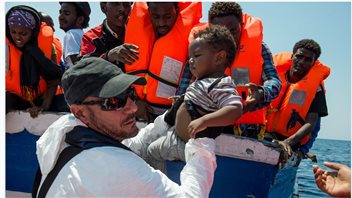 Out of the 300 to 400 people rescued, 108 were children under the age of 5.