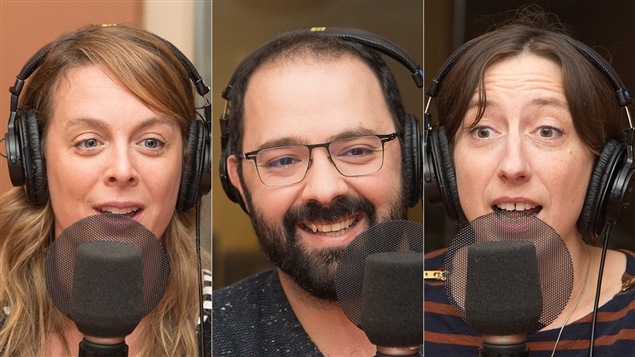 Julie Le Breton, Mani Soleymanlou et Fanny Britt Julie Le Breton, Mani Soleymanlou et Fanny Britt