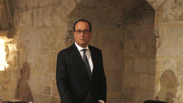 El presidente francés François Hollande en Malta.