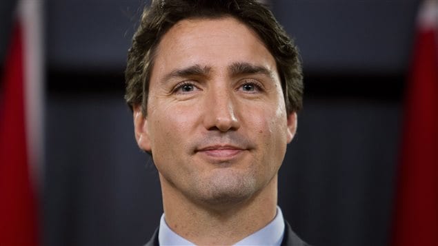  Prime Minister Justin Trudeau holds a news conference after chairing a meeting with his cabinet on Parliament Hill, in Ottawa, Thursday November 12, 2015. THE CANADIAN PRESS/Fred Chartrand.