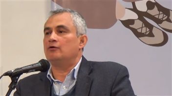 Francisco Ramírez Cuellar, abogado, activista sindical y responsable de Derechos Humanos en FUNTRAENERGÉTICA, Colombia.