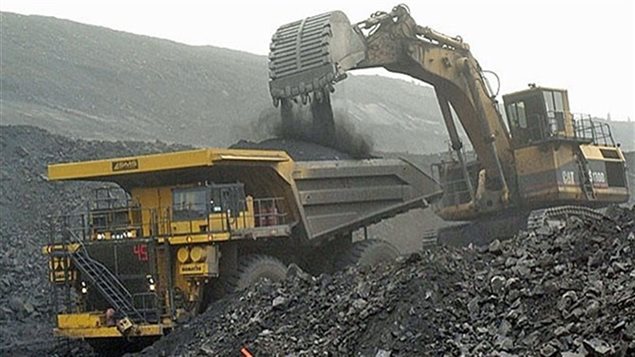 منجم "غراند كاش كول" للفحم (Grande Cache Coal) في بلدة غراند كاش في غرب مقاطعة ألبرتا في غرب كندا