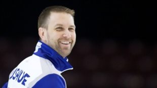 Brad Gushue of St John's Newfoundland, before his worrisome accident