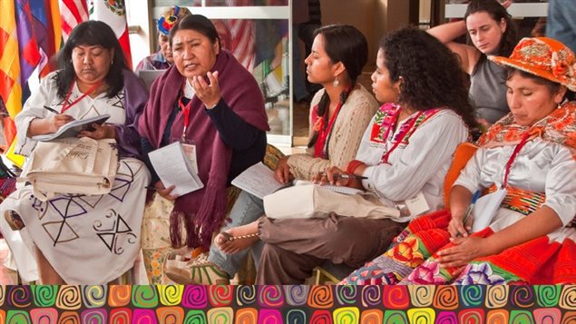 Imagen del VII Encuentro Continental de Mujeres Indígenas de las Américas, Guatemala 2015