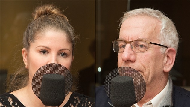 Sophie Gaillard et Michel Seymour Sophie Gaillard et Michel Seymour