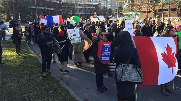 Rassemblement contre l’islamophobie à Toronto