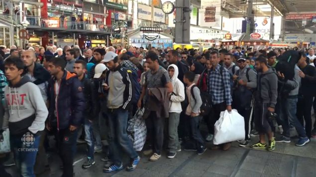 Thousands of migrants trying to make it to Germany and Sweden espectially. There is growing opposition to the Canadian government plans to quickly bring in 25,000 Syrian refugees. Leaked documents today indicate the plan will cost more than a billion dollars over six years.