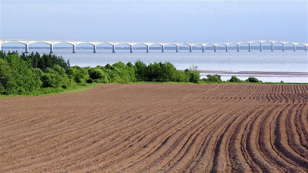  This undated photo provided by Atlantic Canada Tourism Partnership shows the Confederation Bridge from Prince Edward Island in 2006.