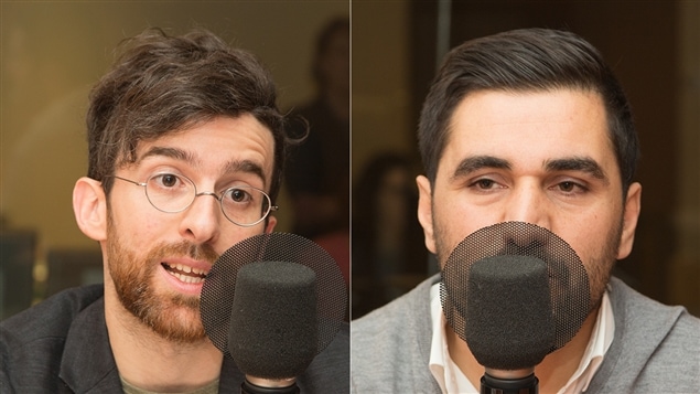 Guertin Tremblay et Huseyin Akyol Guertin Tremblay et Huseyin Akyol
