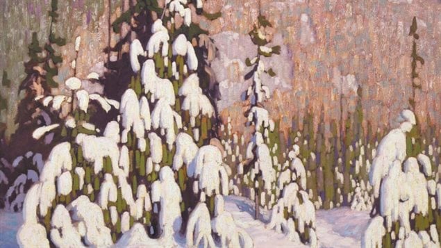 哈里斯的作品“冬景”的拍卖价格310万加元