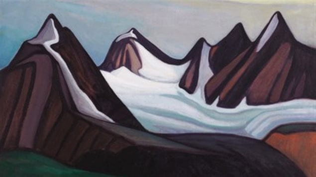  The leading lot in Heffel's fall auction was the extraordinary "Mountain and Glacier" canvas by Lawren Harris, which broke the artist record and sold for $4,602,000. 