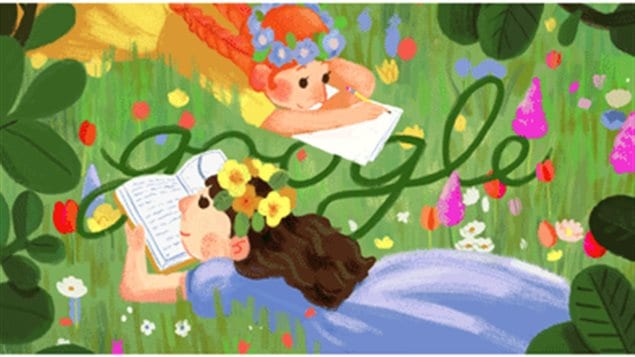  Google is marking what would have been the 141st birthday of Anne of Green Gables author Lucy Maud Montgomery today with this Google Doodle.