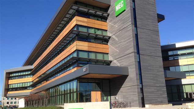Un bâtiment certifié LEED à Vancouver.