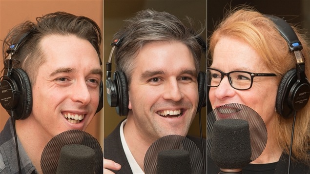 Jocelyn Lebeau, Guillaume St-Onge et Louise Richer Jocelyn Lebeau, Guillaume St-Onge et Louise Richer