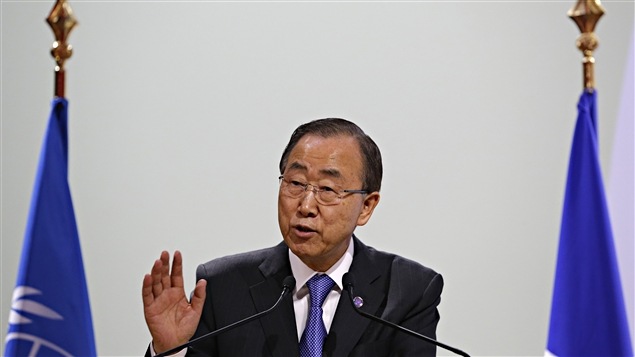 Ban Ki-Moon,Secretario General de Naciones Unidas.