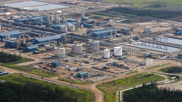 A Suncor oil sands facility is pictured near Fort McMurray, Alta., on July 10, 2012.