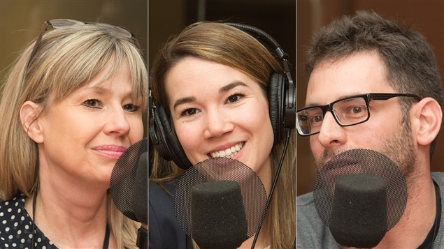 Julie Carrier, Marie-Ève Tremblay et Vincent Paris Julie Carrier, Marie-Ève Tremblay et Vincent Paris