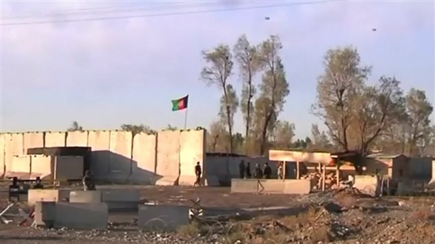 Zona fortificada de Kandahar.