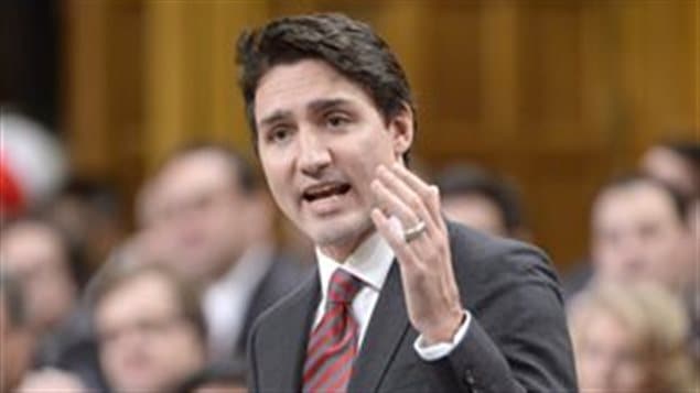 رئيس الوزراء الكندي جوستان ترودو في مجلس العموم 