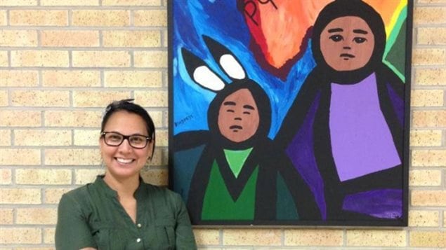  Saskatoon Cree teacher Belinda Daniels. (Belinda Daniels/Submitted to CBC)