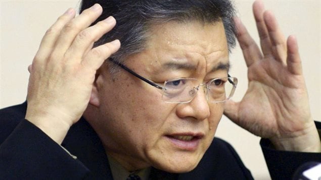 Hyeon Soo Lim à Pyongyang en juillet dernier. (Kyodo/Reuters)