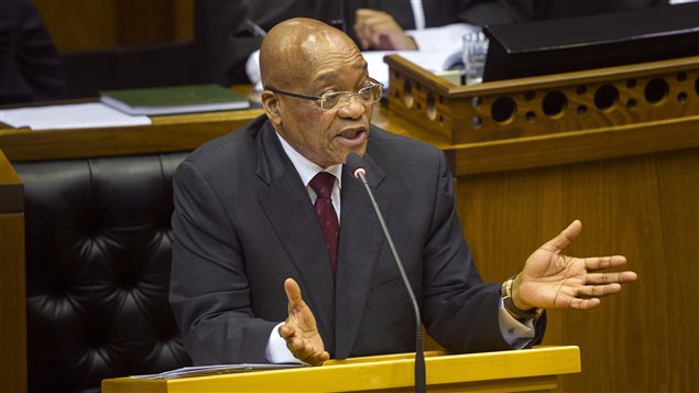 El presidente sudafricano Jacob Zuma