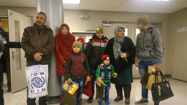 La première famille de réfugiés syriens au Nouveau-Brunswick