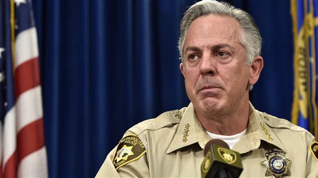  LVMPD Sheriff Joe Lombardo speaks at a news conference Monday, Dec. 21, 2015, in Las Vegas. Lombardo spoke about the car driven by suspect Lakeisha N. Holloway, of Oregon, who police said smashed into crowds of pedestrians on the Las Vegas Strip on Sunday night, killing one person and injuring dozens.