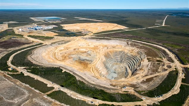 De Beers Victor Diamond Mine in the James Bay Lowlands in northern Ontario. An environmental group’s investigation says it has discovered serious concerns about mercury pollution reporting