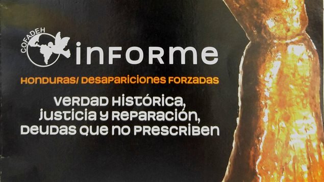 Tapa del informe de COFADEH sobre las desapariciones en Honduras