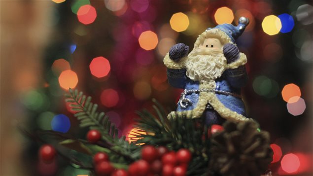 Un adorno de Navidad