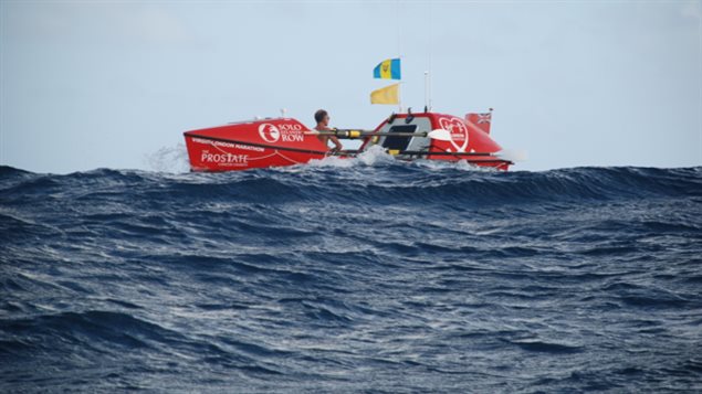  Canadian John Beeden bacame the first man to row across the Pacific Ocean, a journey that took him 209 days to complete.