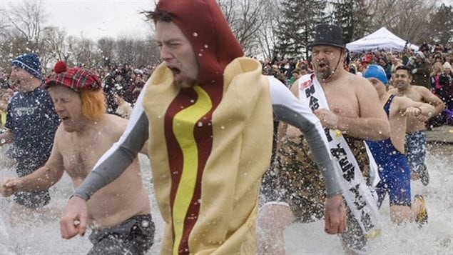 Le Polar Bear Dip a lieu tous les 1er janvier Le Polar Bear Dip a lieu tous les 1er janvier